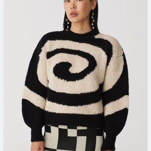 Paloma Wool spiral sweater